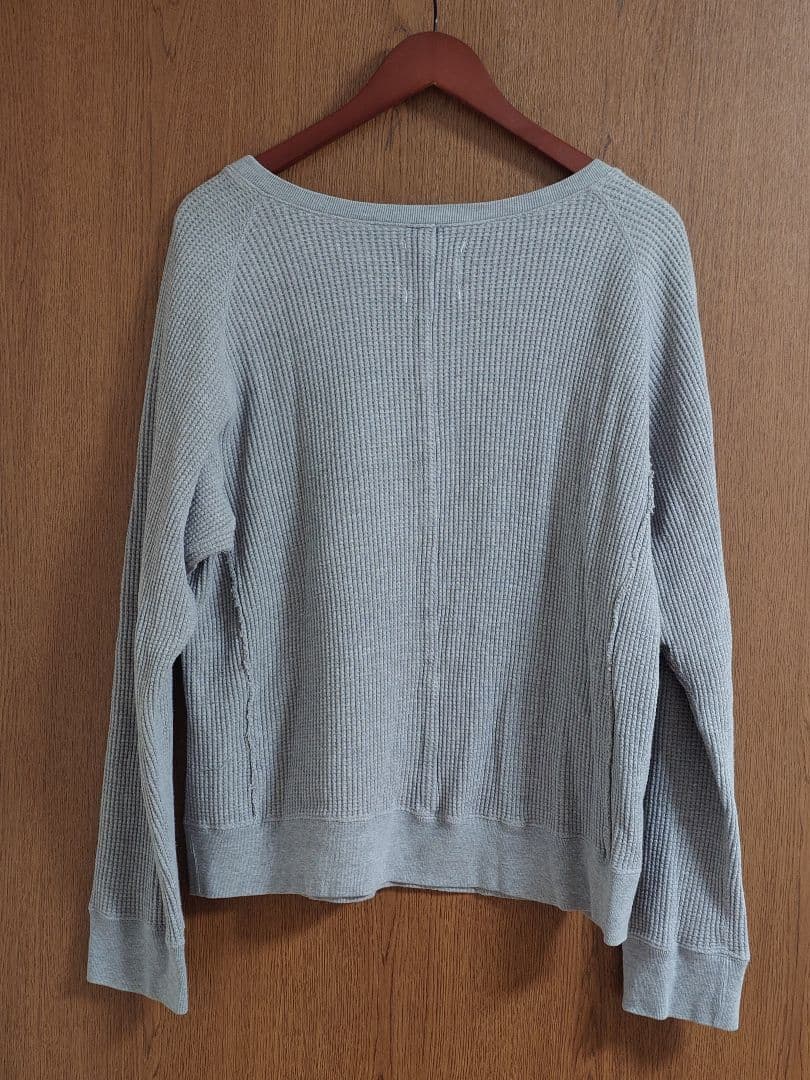 タカヒロミヤシタザソロイスト 17aw オーバーサイズ サーマル ワッフル 48