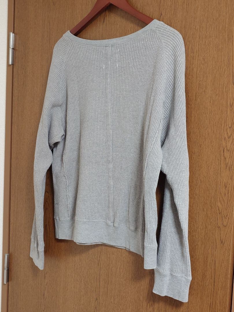 タカヒロミヤシタザソロイスト 17aw オーバーサイズ サーマル ワッフル 48