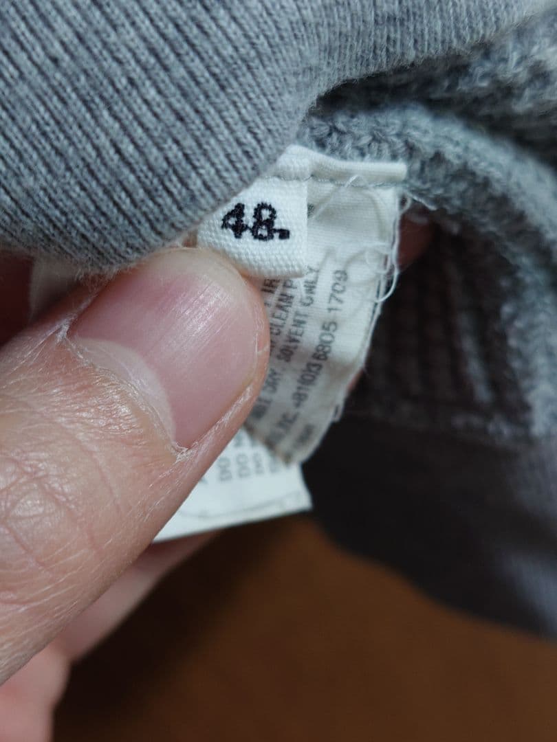 タカヒロミヤシタザソロイスト 17aw オーバーサイズ サーマル ワッフル 48