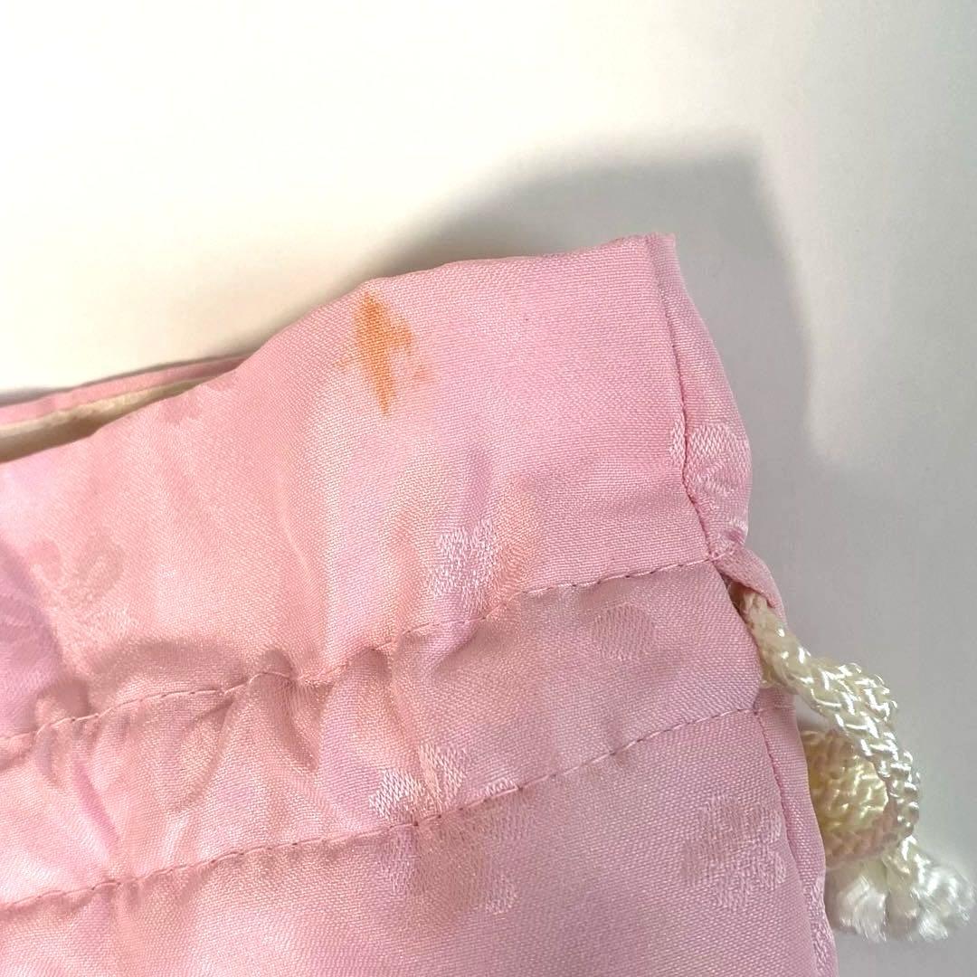 3歳七五三 着物セット　女の子 ピンク　紫　ストライプ　花柄刺繍　小町kids