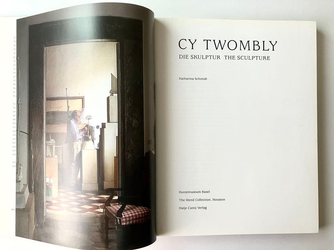 アート・デザイン・音楽 CY TWOMBLY DIE SKULPTUR THE SCULPTURE