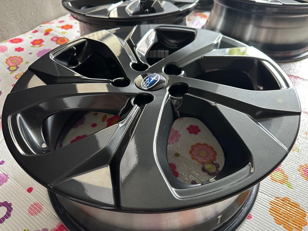 【10月末出品終了】 スバル アウトバック純正 18インチホイール4本セット