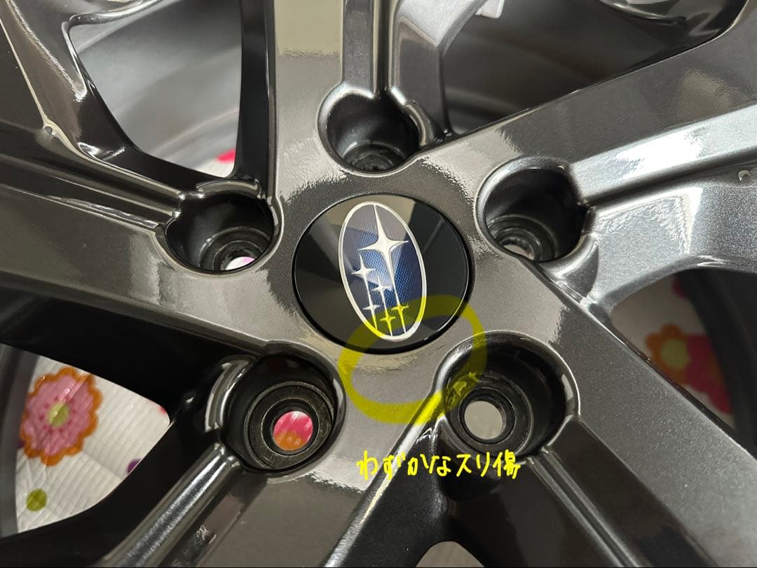 【10月末出品終了】 スバル アウトバック純正 18インチホイール4本セット