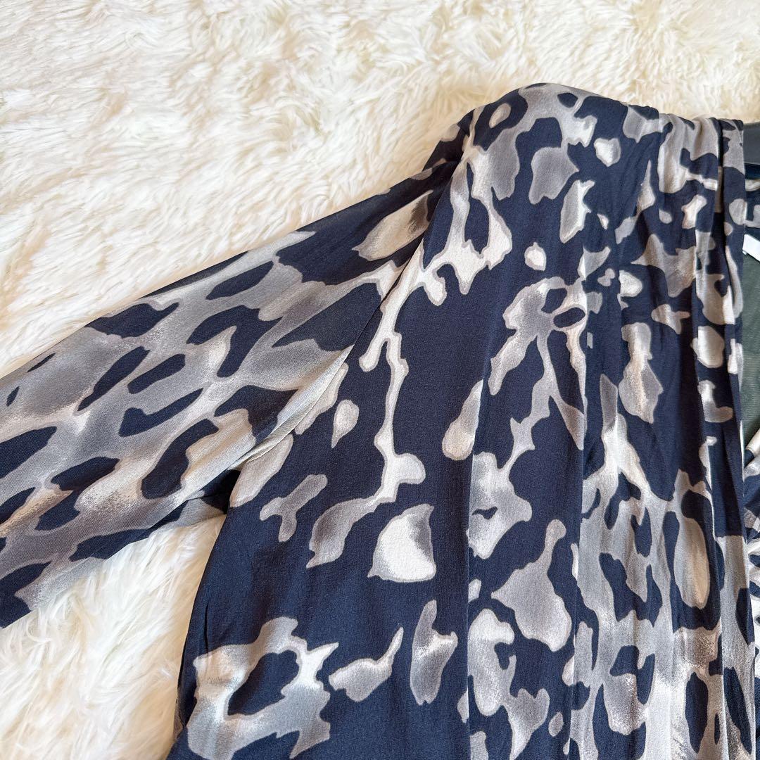 [高級✨白タグ] マックスマーラ　カシュクールワンピース　大きいサイズ42