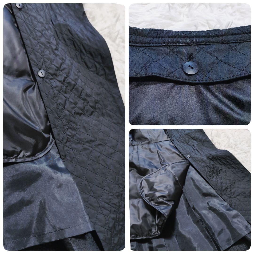 美品✨️トゥービーシック 2wayトレンチコート リボン ダウンライナー L