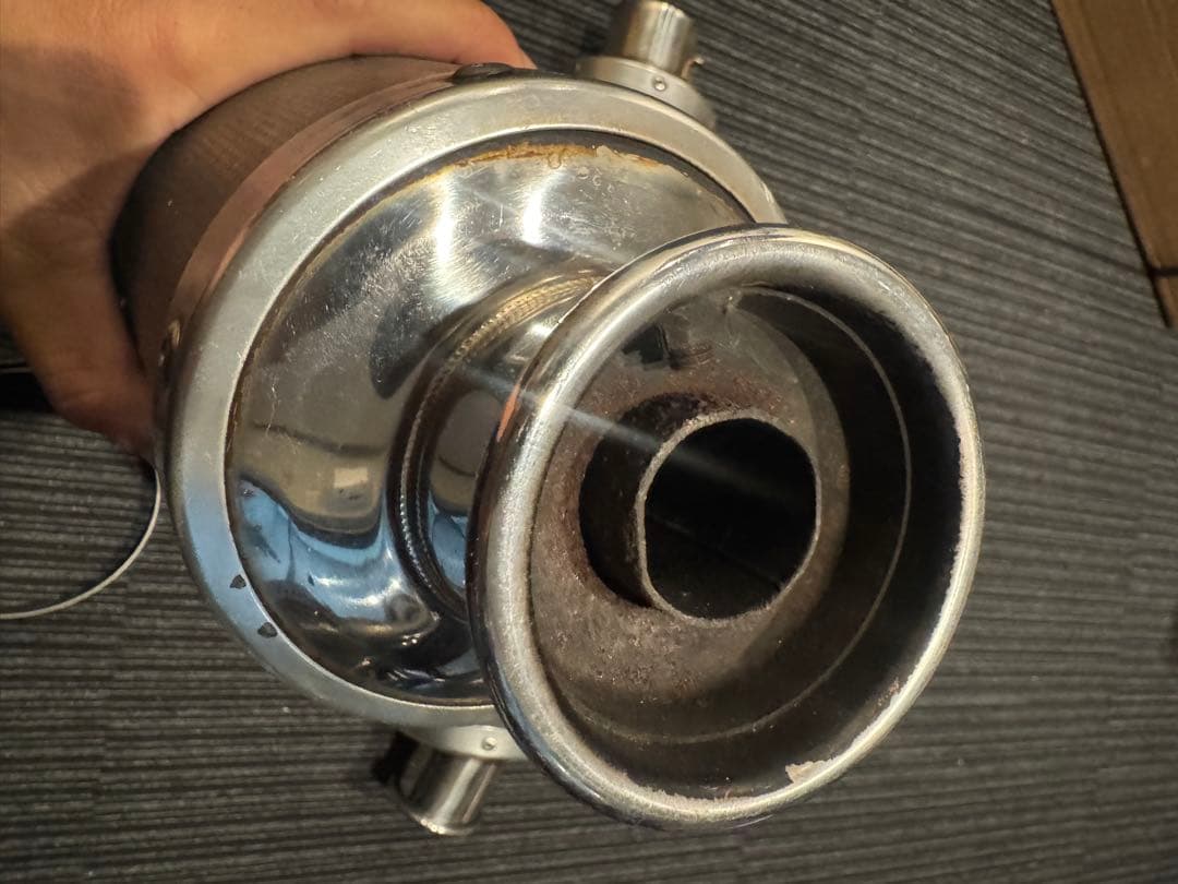 60.5 汎用サイレンサー　カーボンマフラー　EPRO ツイン　cb xjr