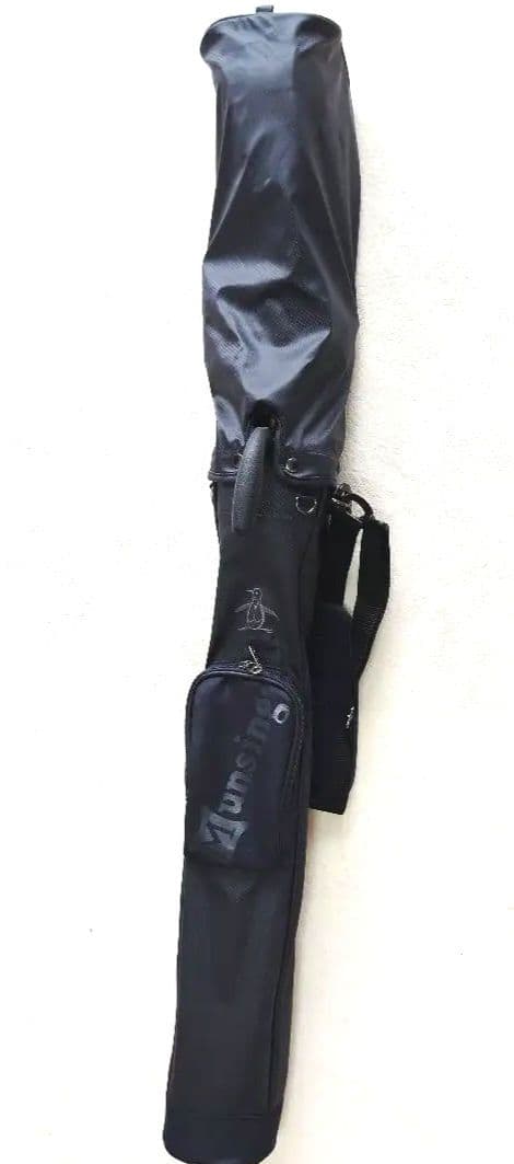 【お値下げ】【美品】【マンシングウェア】セルフスタンド．ゴルフクラブケース
