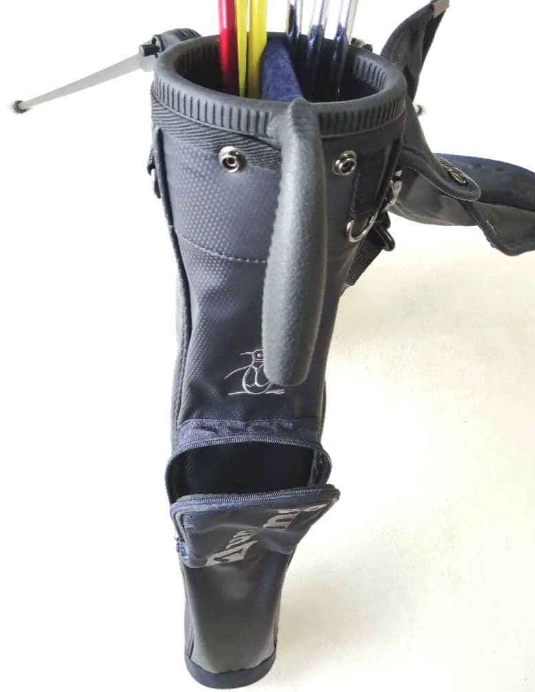 【お値下げ】【美品】【マンシングウェア】セルフスタンド．ゴルフクラブケース