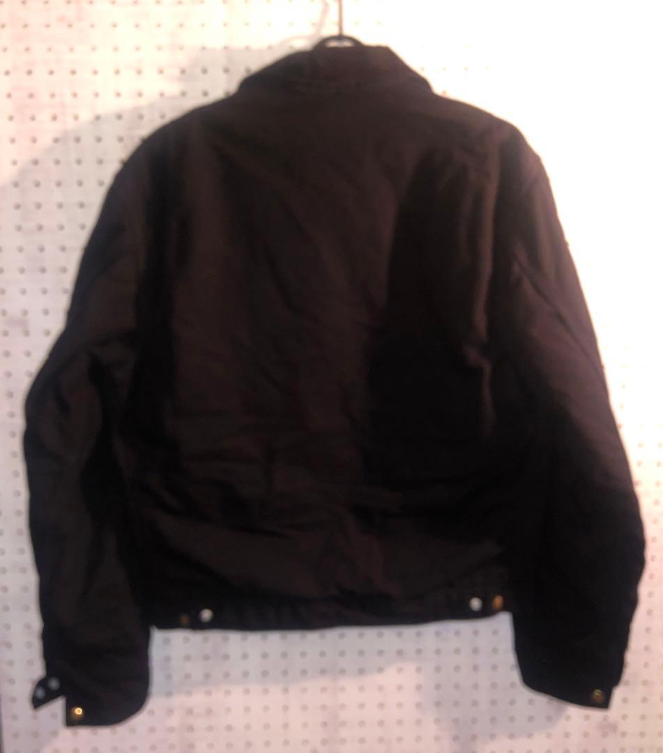 80' Carhartt BLACK デトロイトジャケット　USA製　40