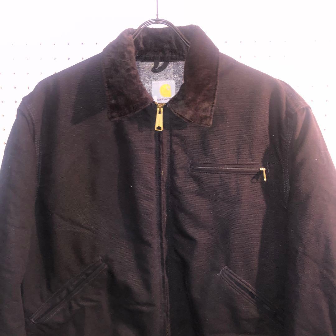 80' Carhartt BLACK デトロイトジャケット　USA製　40