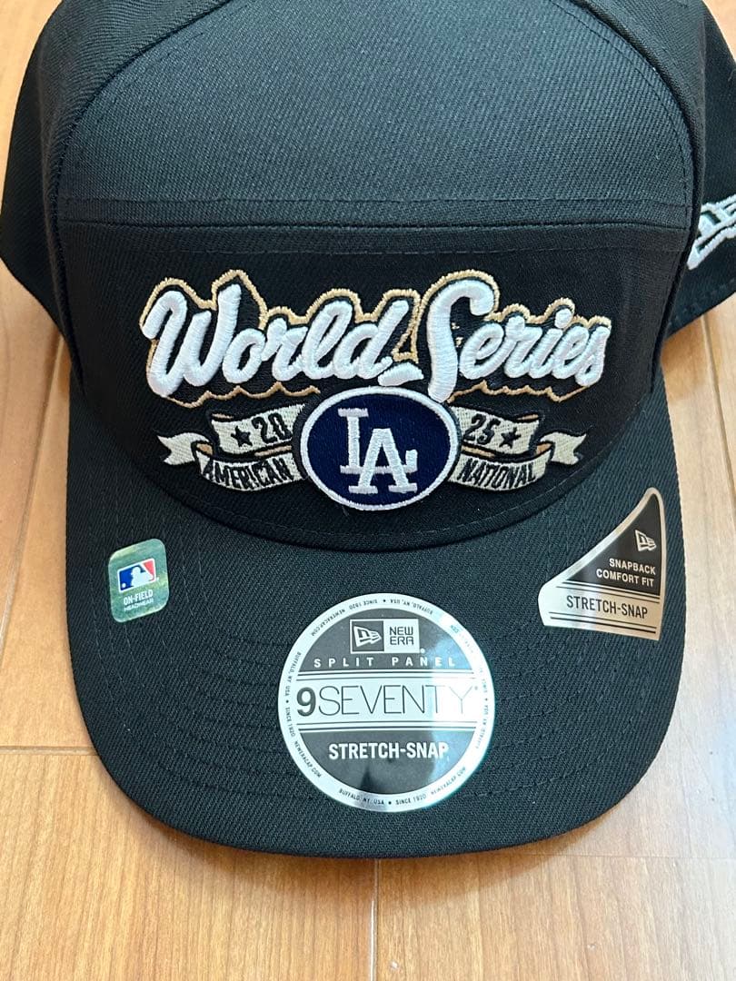 新品 ドジャース リーグ優勝 ロッカールームニューエラ9SEVENTYキャップ