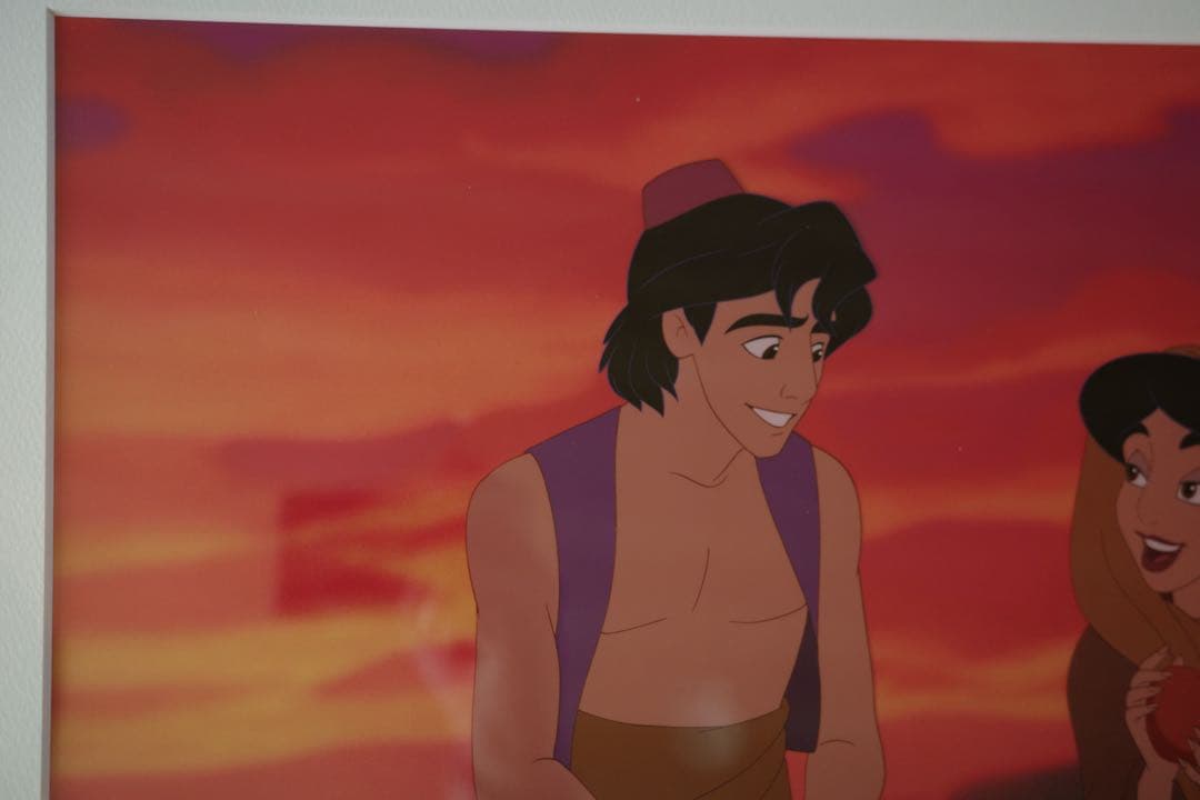 アラジン＆ジャスミン【Sunset Romance】サンセットロマンス　セル画