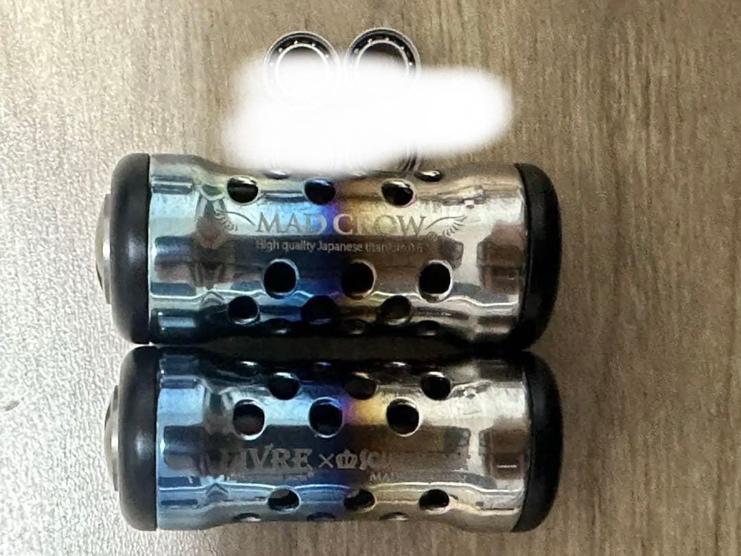 リブレ×スクイッドマニア　MADCROW マージア　軽量ノブ　ベアリング付き