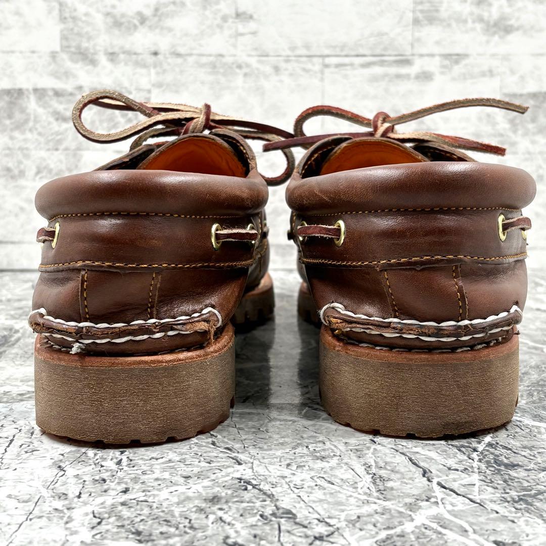 【美品】 ティンバーランド スリーアイ クラシック ラグ 27cm ブラウン