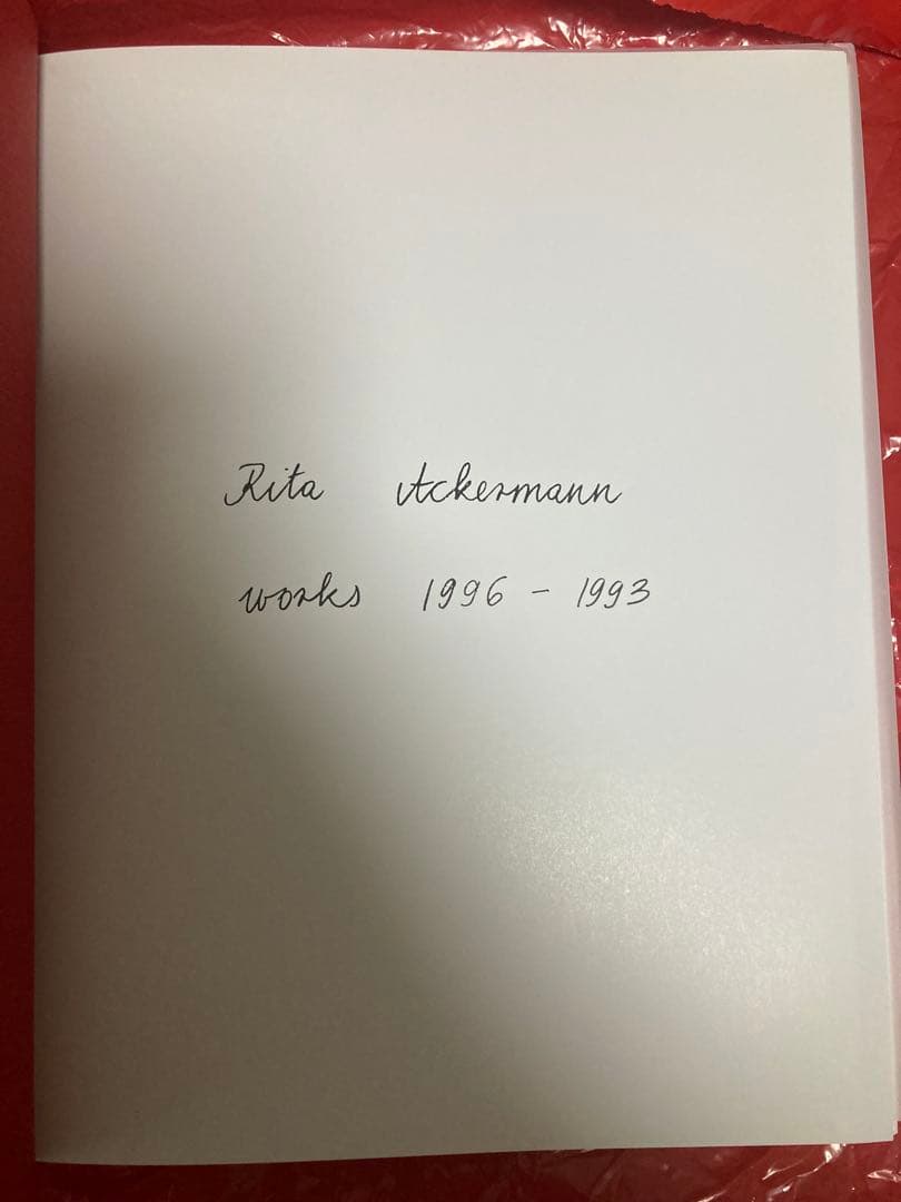 Rita Ackermann/リタ・アッカーマン ワークス 1993-1996