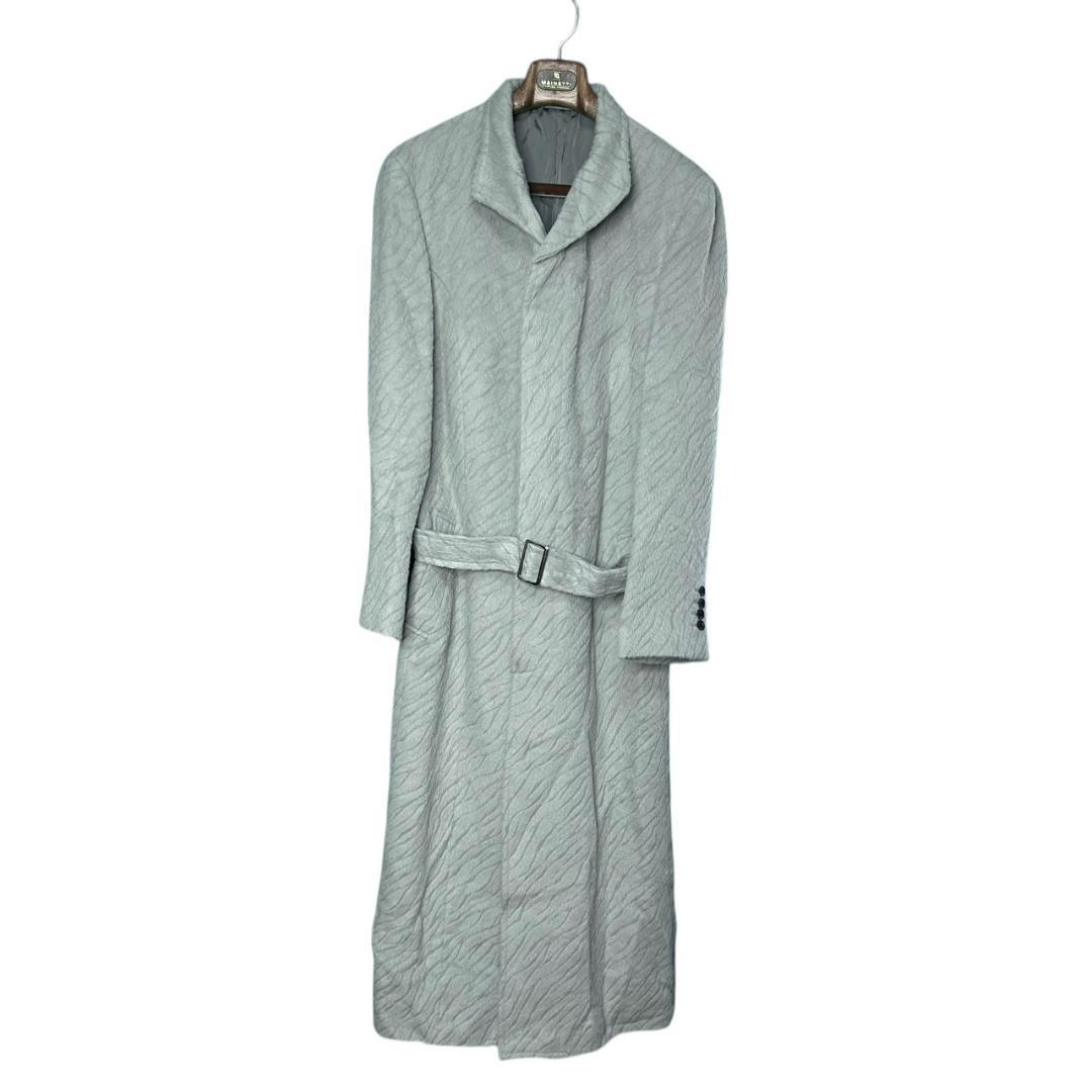 希少 スーリーアルパカ72% メンズティノラス 超ロングコート XL 難有