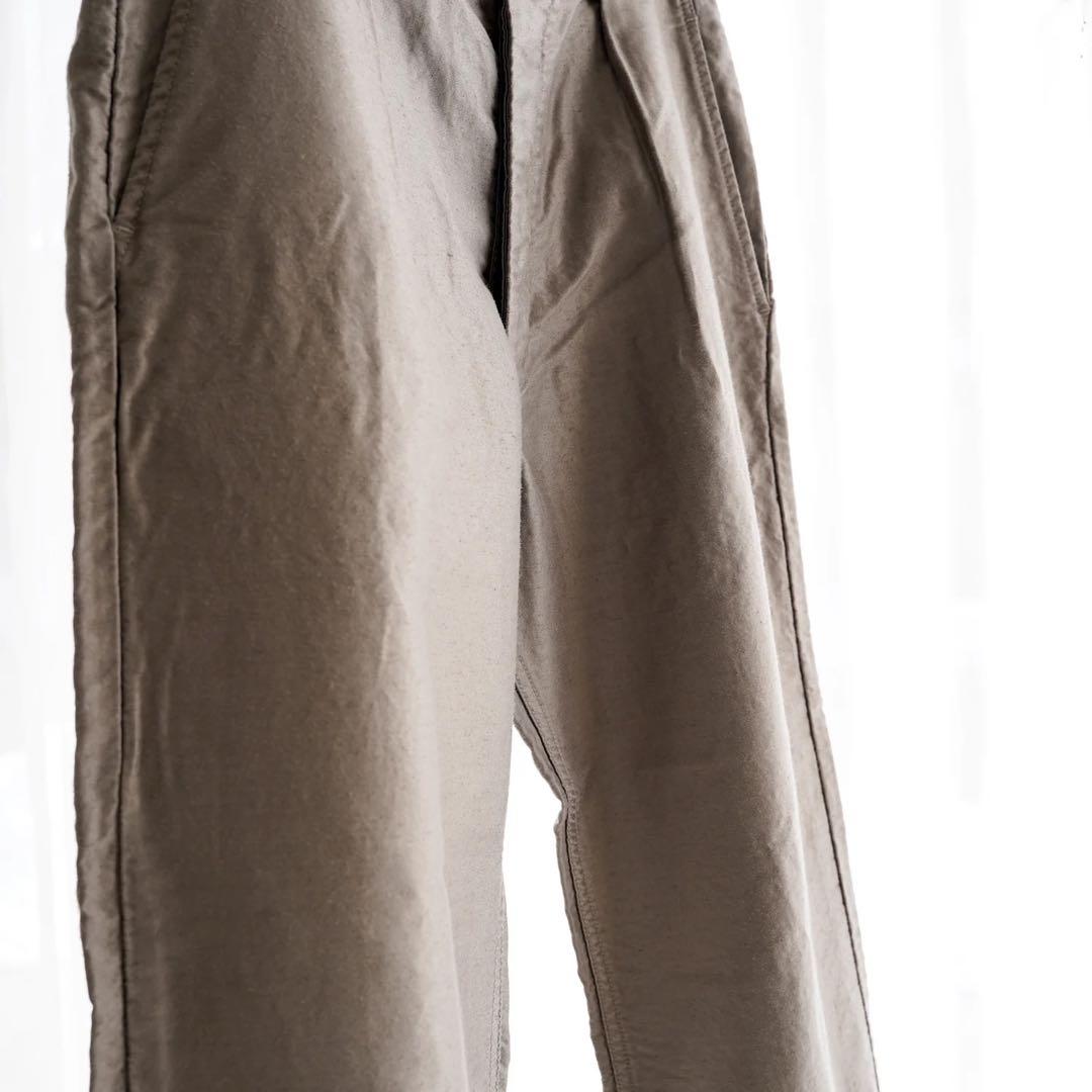 【新品】2024SS：OUTIL PANTALON LIMMEN グレージュ 1