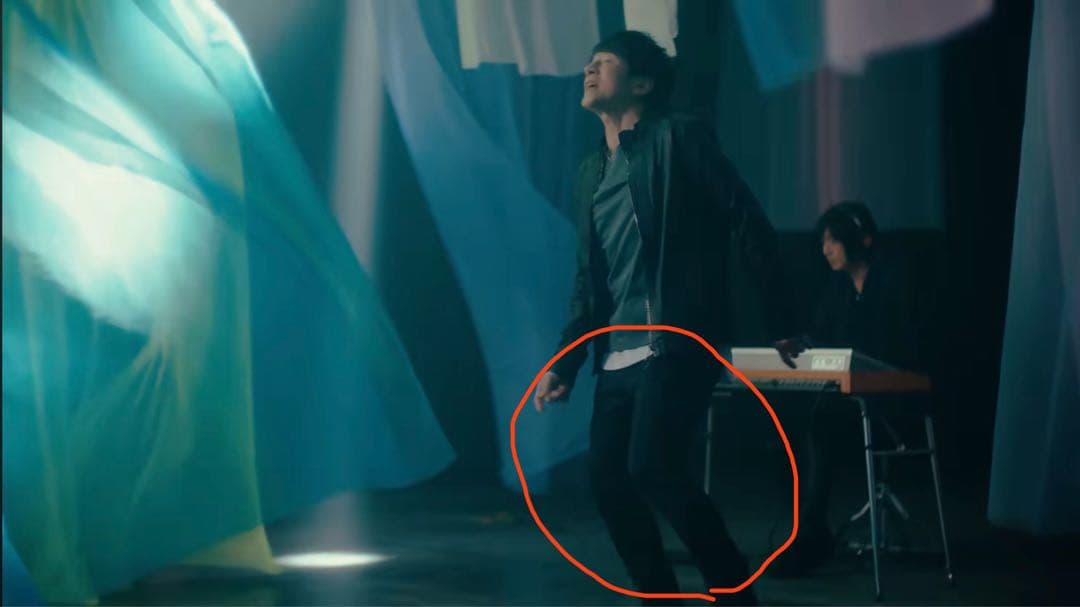 桜井 着 クールバイカースキニーサルエルパンツ