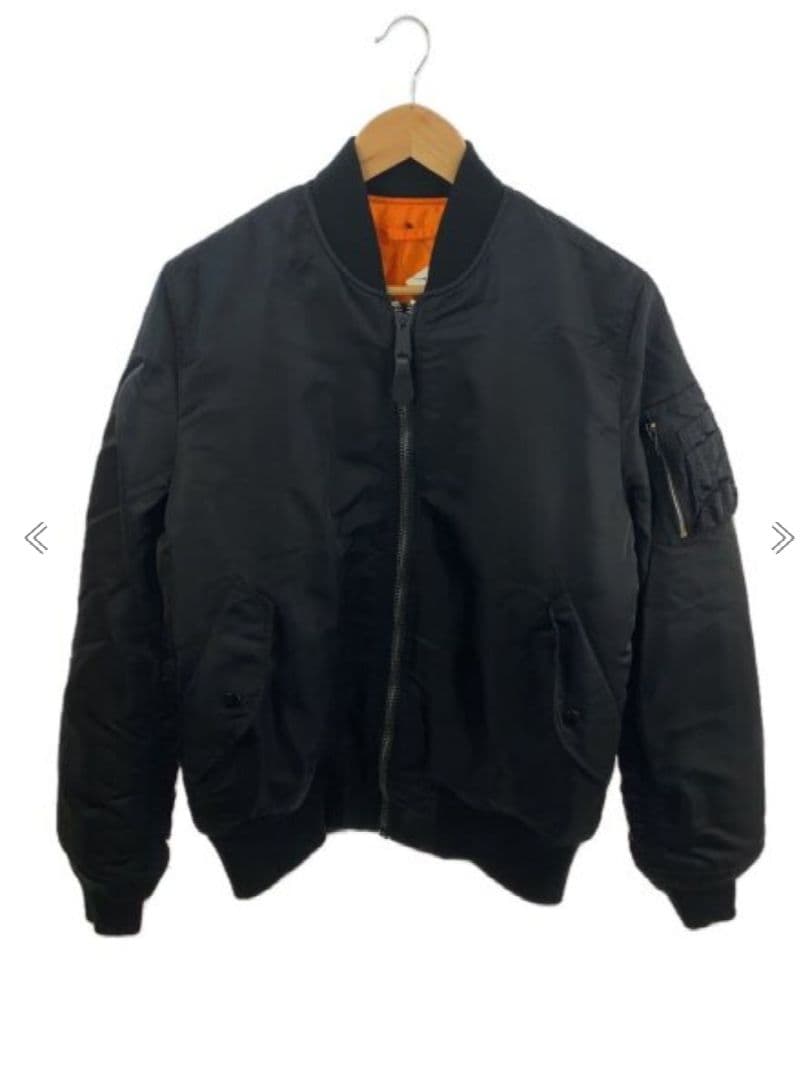 【美品】【Lサイズ】【アルファ】【MA-1】【人気ブラック】