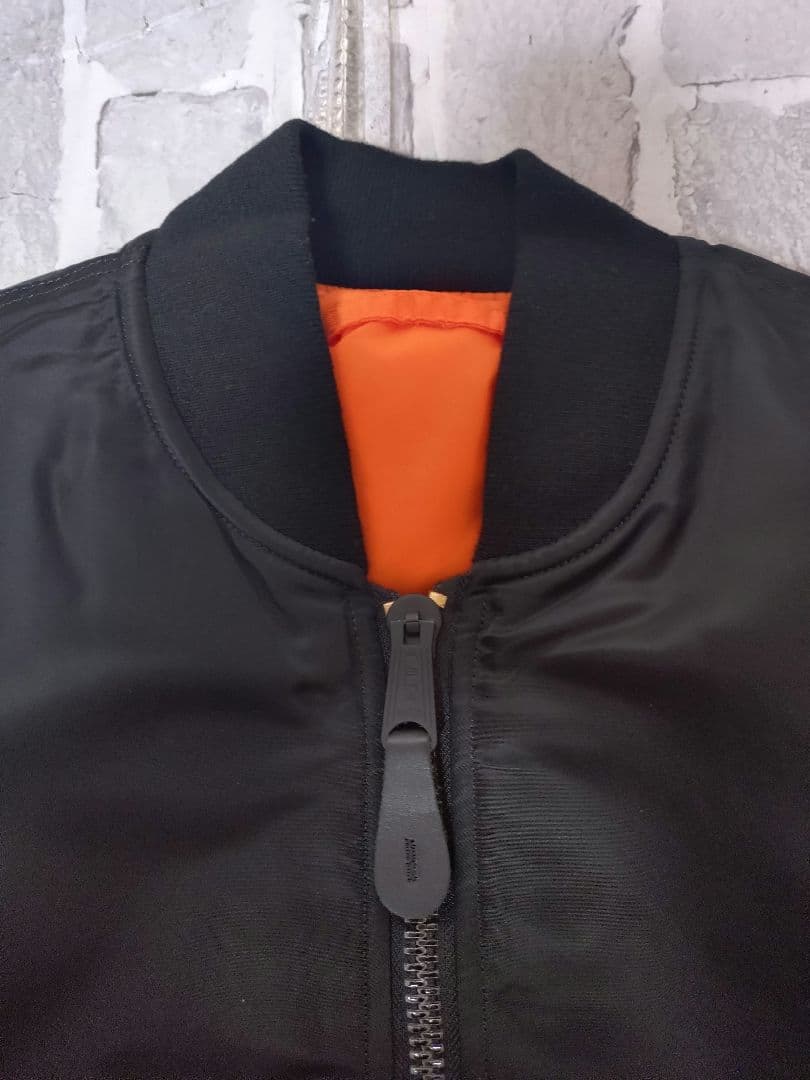 【美品】【Lサイズ】【アルファ】【MA-1】【人気ブラック】