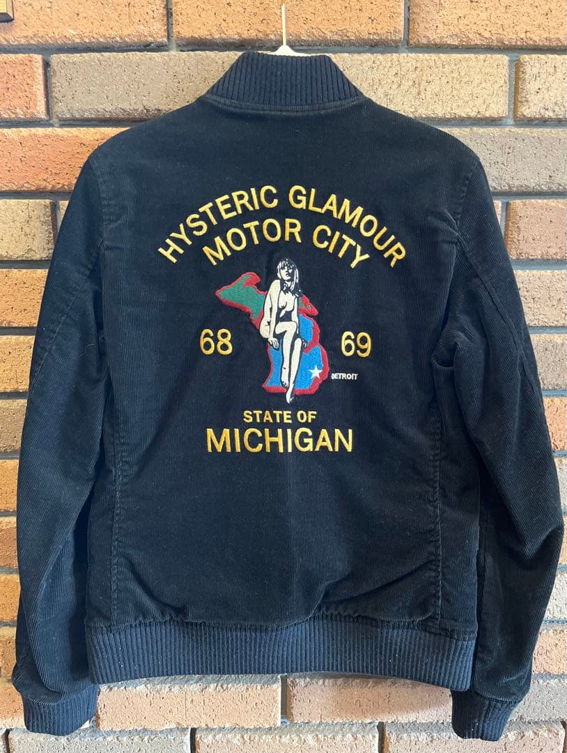 【希少・最終値下げ‼︎】ヒステリックグラマー　リバーシブル刺繍スタジャン