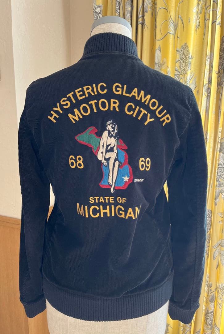 【希少・最終値下げ‼︎】ヒステリックグラマー　リバーシブル刺繍スタジャン