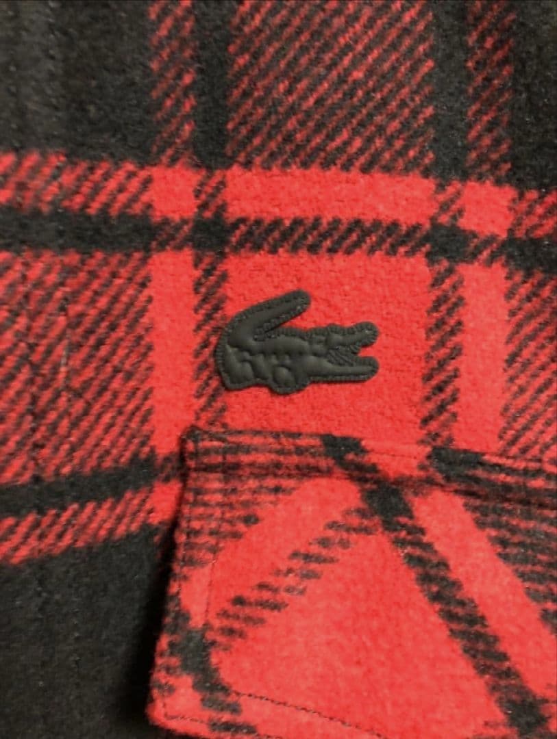LACOSTE ウールシャツ