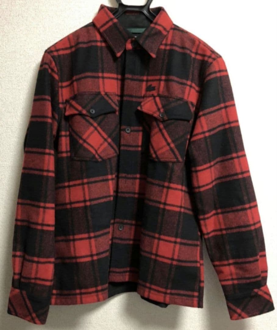 LACOSTE ウールシャツ