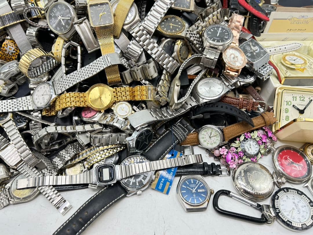 腕時計 500本以上 まとめ 売り 大量 セット ジャンク まとめて1