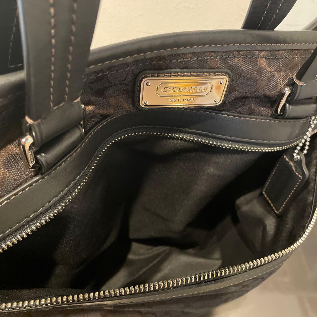 【未使用】COACH バッグ（肩紐付き）