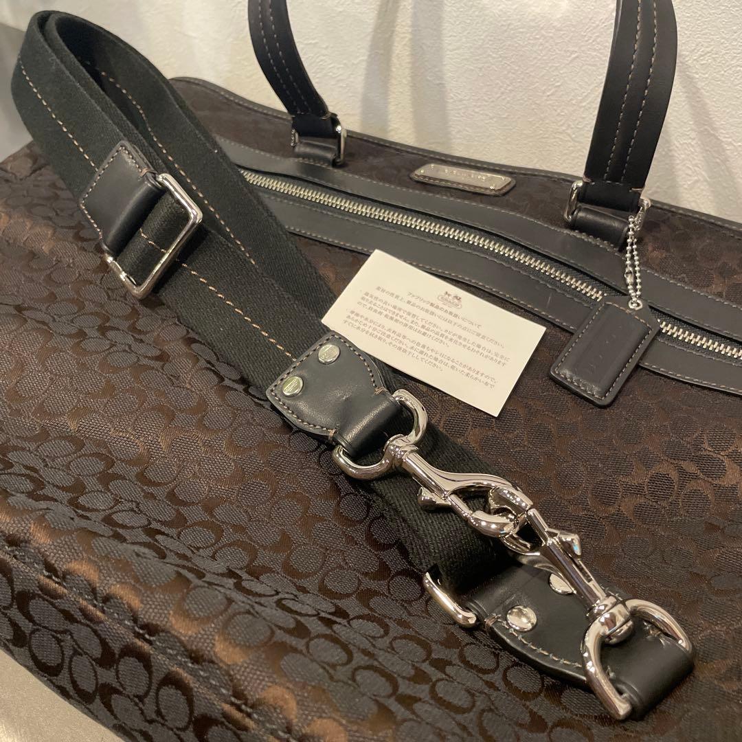 【未使用】COACH バッグ（肩紐付き）