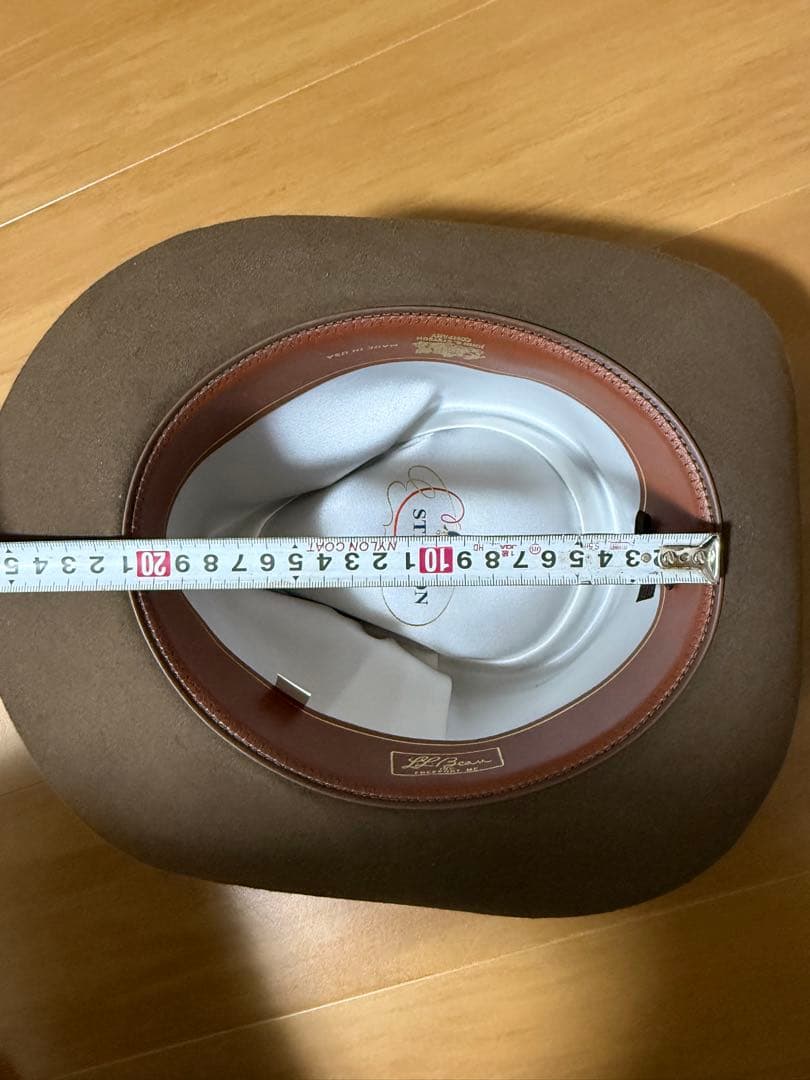 Stetson エルエルビーン ウールブラウンハット 59 7/8