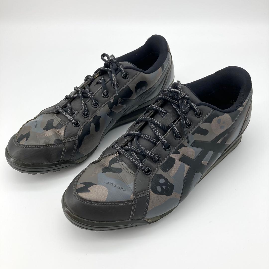 美品 マークアンドロナ アシックス ゴルフシューズ GEL-PHY 28.0㎝