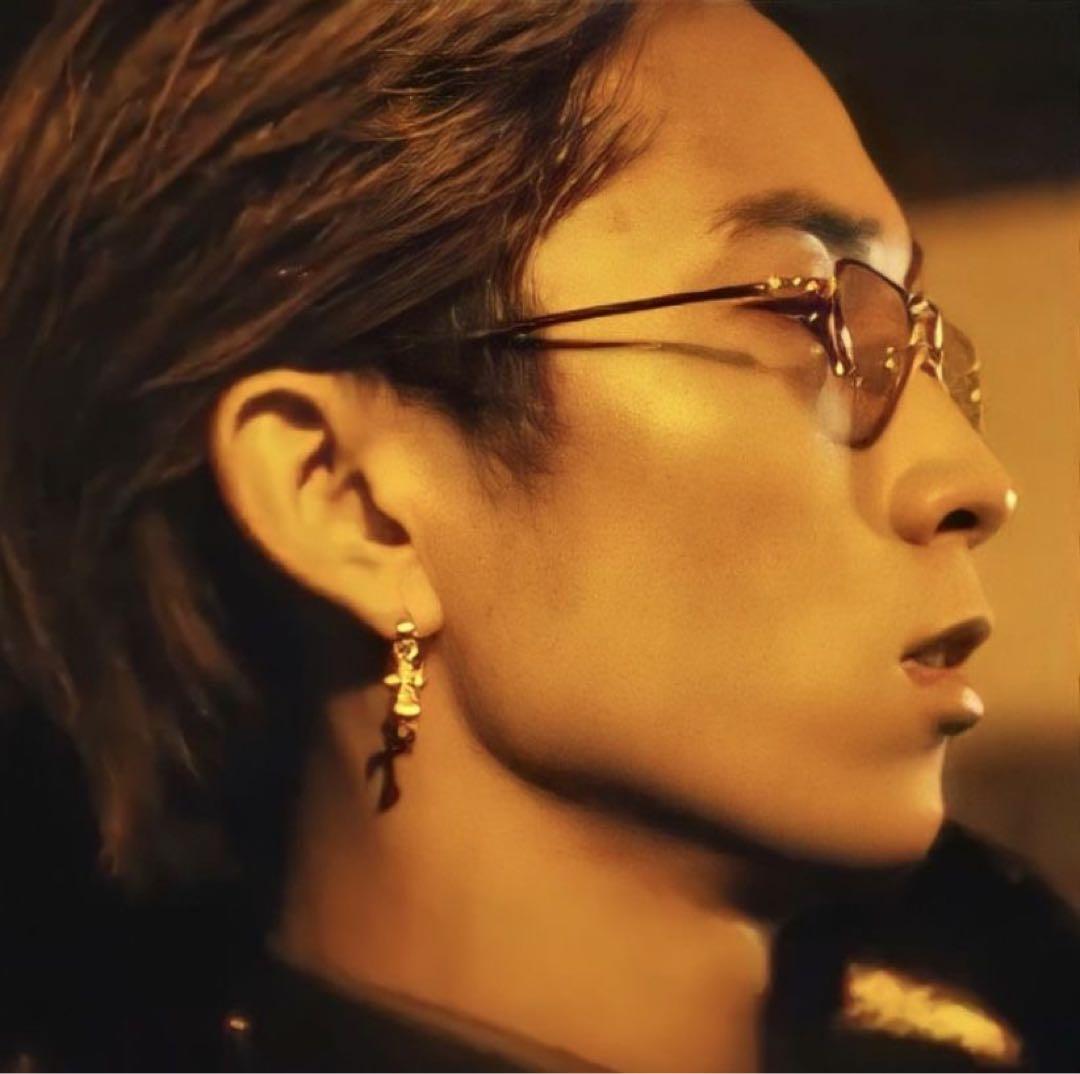 AVALANCHE 金製 クロスモチーフ ピアス(片耳用) 田中樹