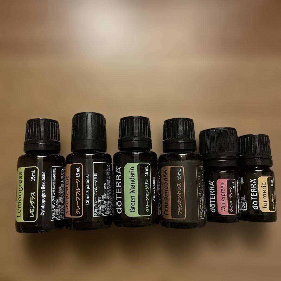 ドテラ　エッセンシャルオイルセット 6本