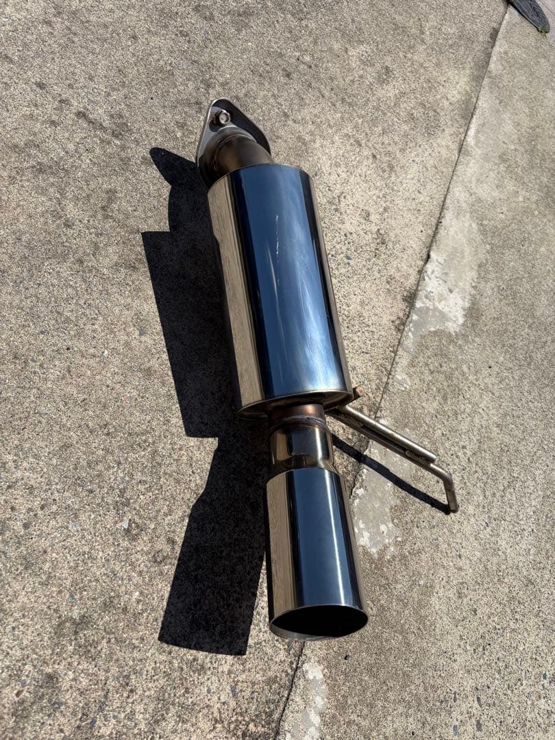 NDロードスター　フジムラオート　ジェントルサウンドマフラー　ステンレス