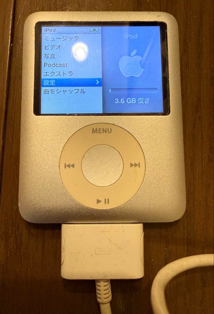 iPod nano 第3世代　4GB 初期化済み