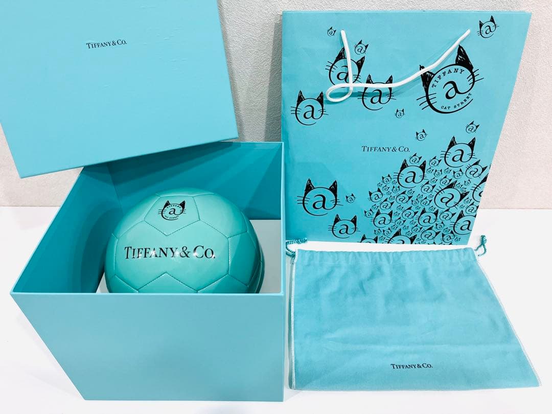 c728 ティファニー　スポルディング　SPALDING サッカーボール　5号