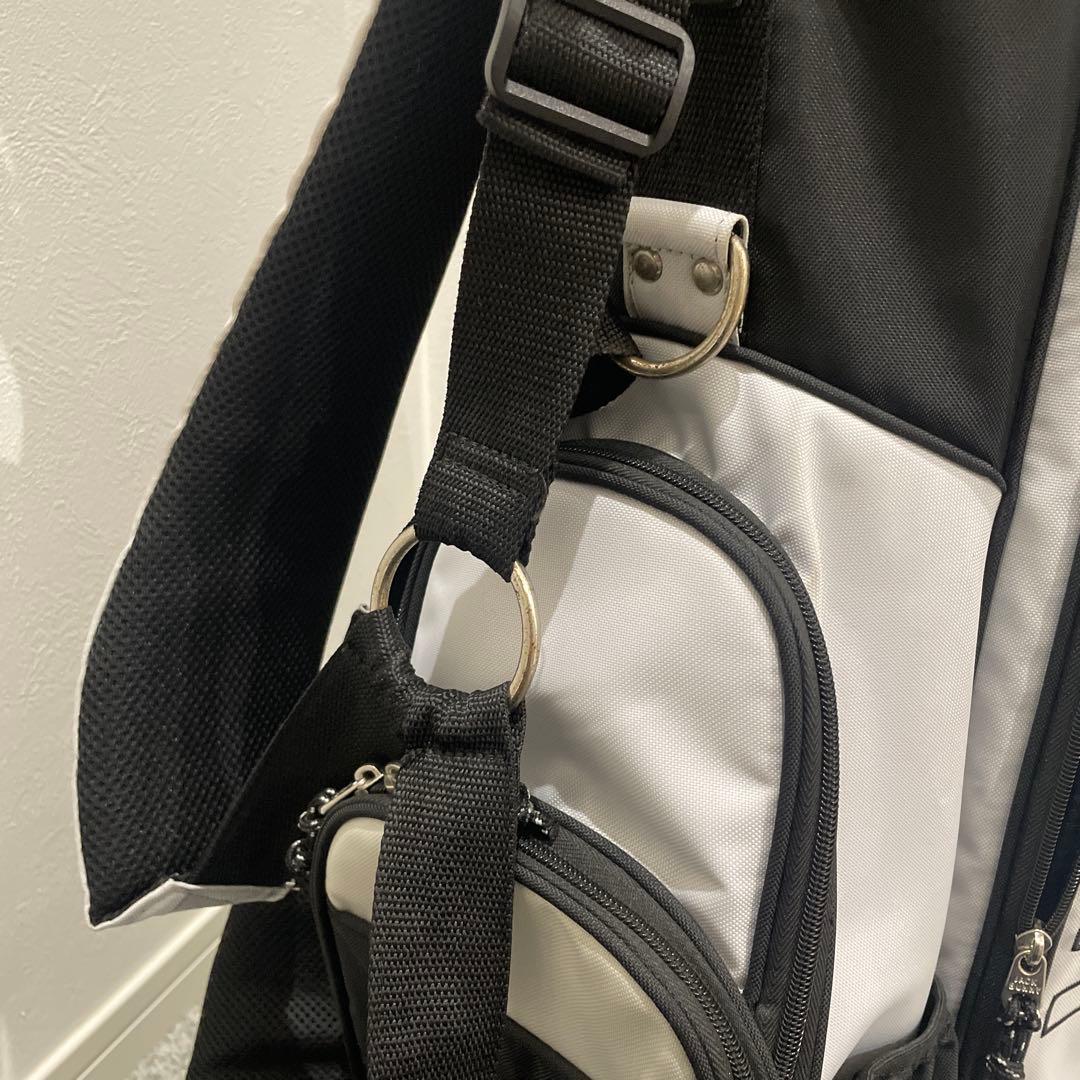 JACK BUNNY キャディバッグ スタンド式 9型 軽量 5分割 ゴルフ