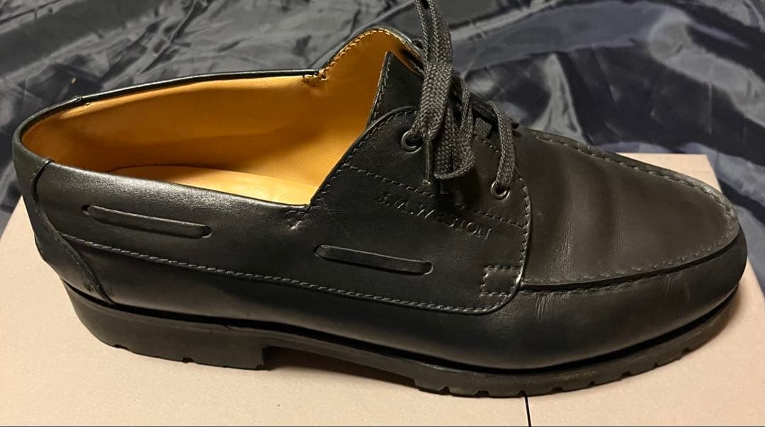 J.M. WESTONヨットYachtingderby 690 黒 8/D