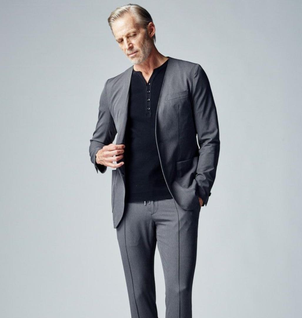 198極美品 AKM 定価8.3万 22SS ノーカラー ジャケット