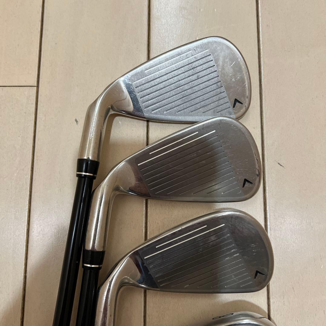 キャロウェイ FT 5-PW 6本 オリジナルカーボンSR