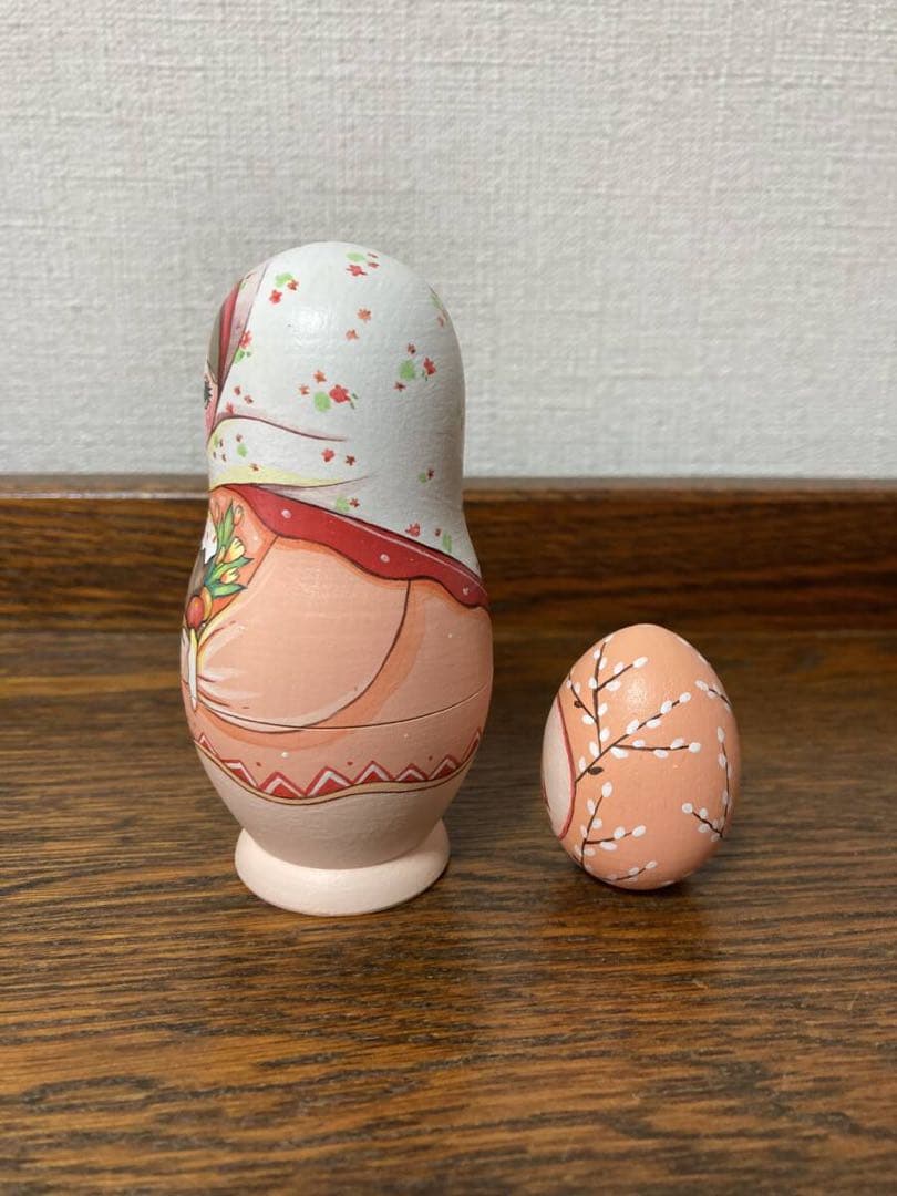 【Lenka】イースター☆天使オーナメント&マトリョーシカ&エッグ2P×2