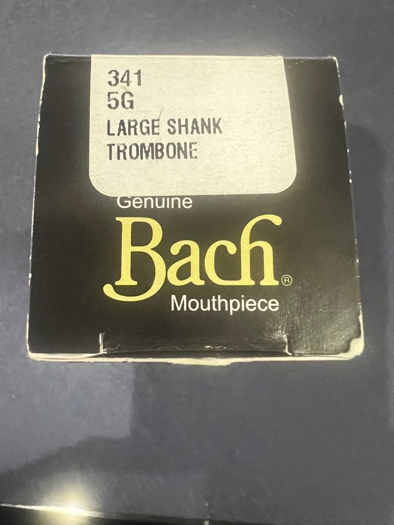 Bach 5G トロンボーン用マウスピース