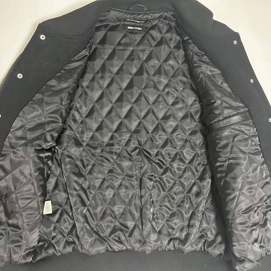 WIND AND SEA GOD SELECTION XXX スタジャン 黒 L