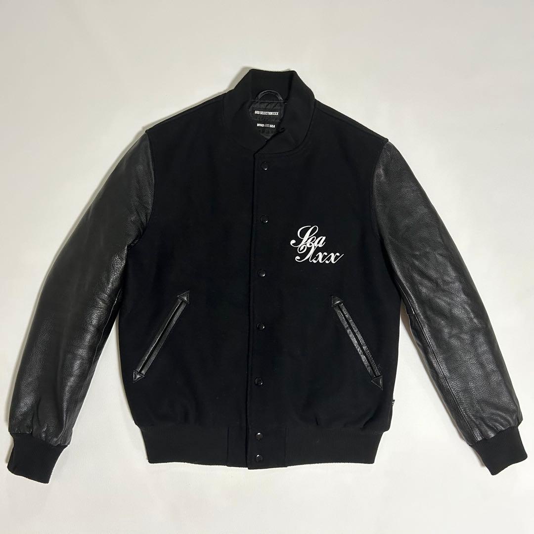 WIND AND SEA GOD SELECTION XXX スタジャン 黒 L