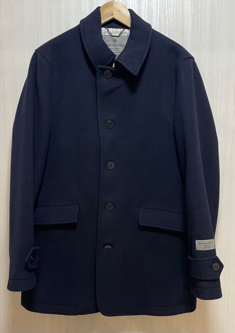 【週末特価】NANO universe／SUPER140S ウールコート