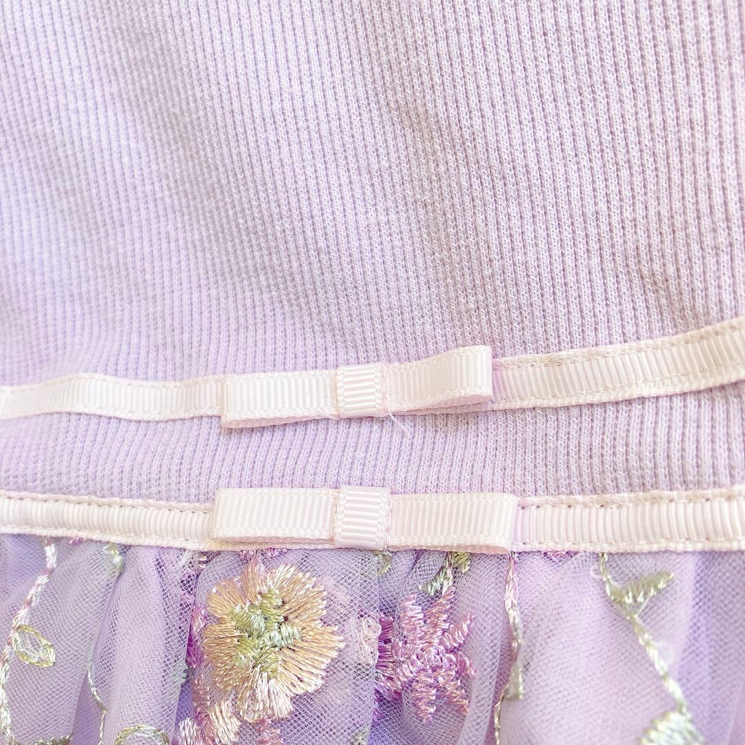 anyFAM セレモニー 120size ラベンダー フォーマル 女の子