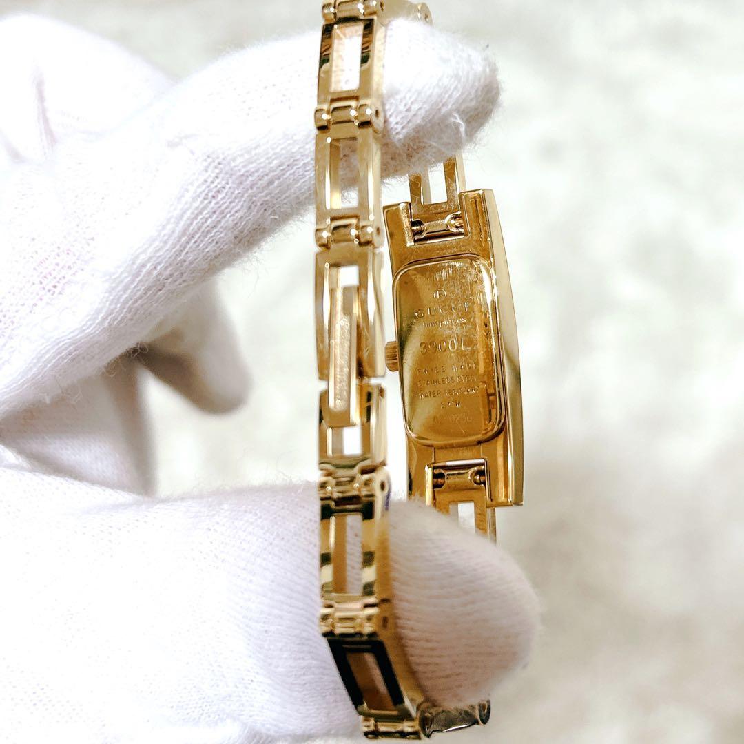 稼動品　GUCCI グッチ　電池新品　3900L 時計　ブレスレットウォッチ