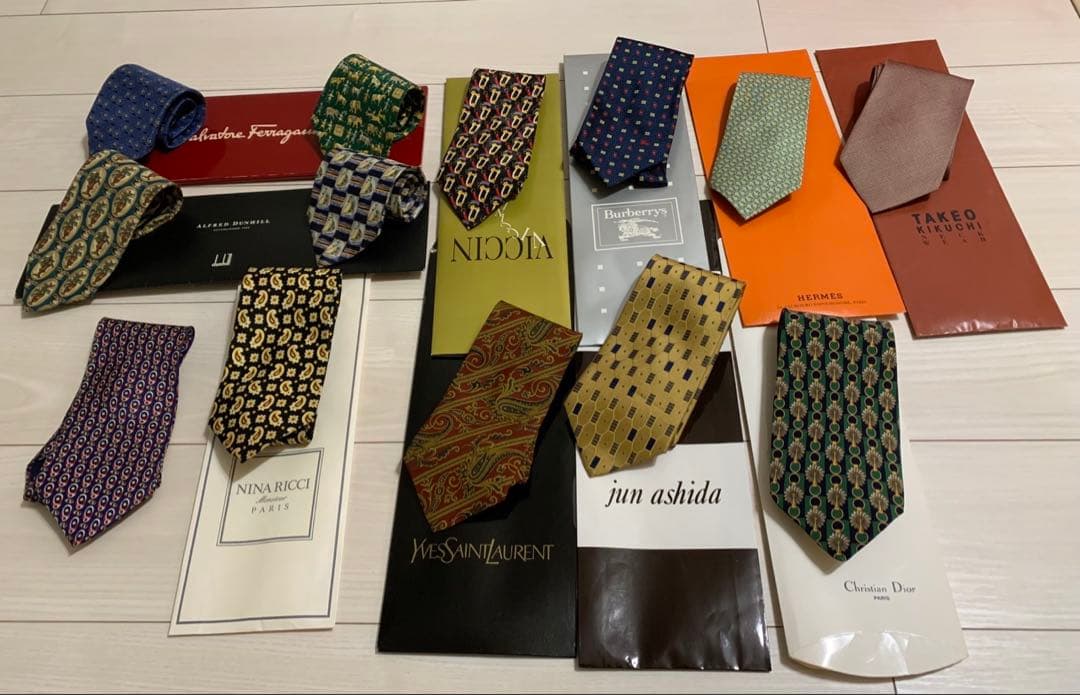 ブランド品ネクタイ13点セット